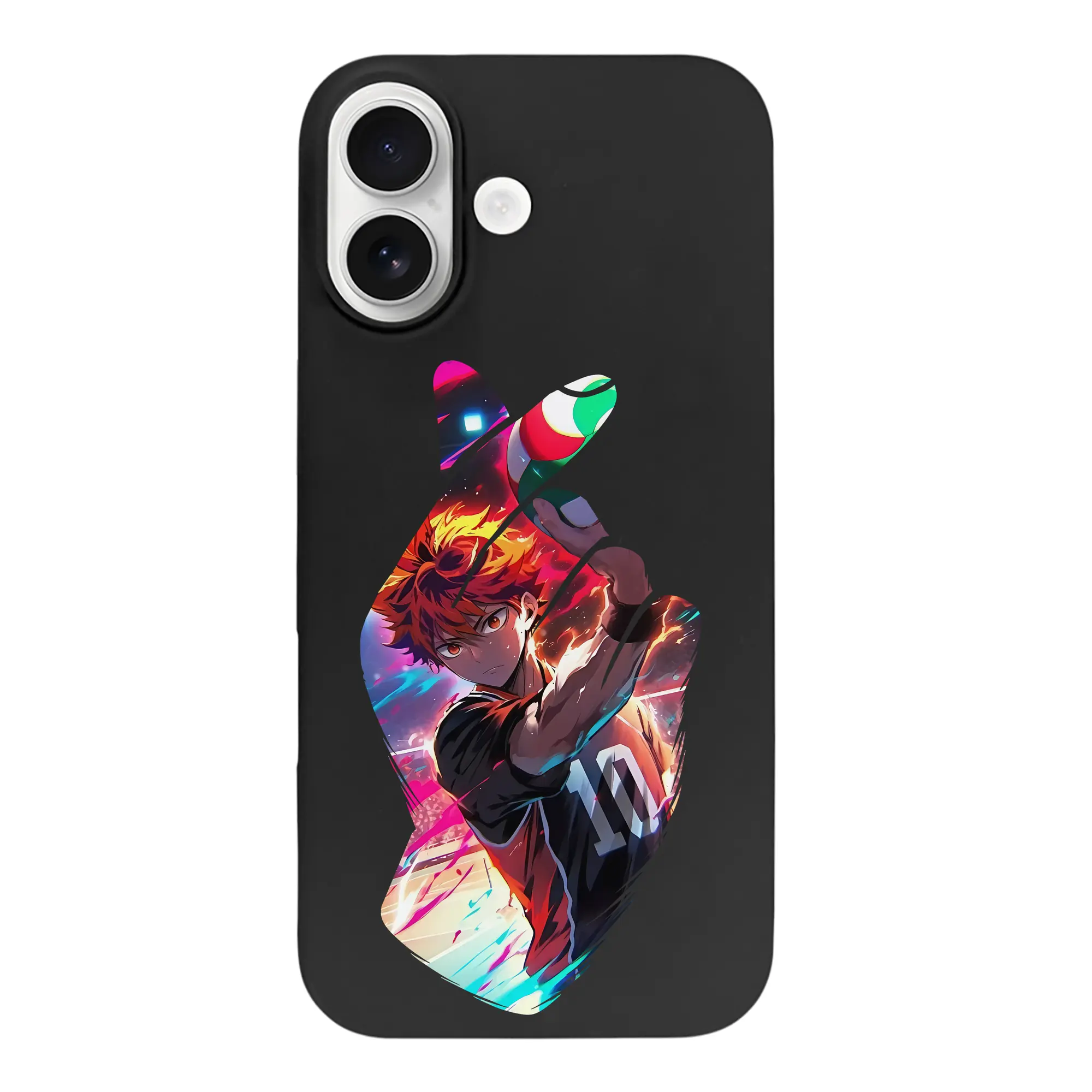 ハイキュー!! グッズ,日向翔陽 - iPhone 17 シリーズ シリコンケース 薄型 耐衝撃 指紋防止 ソフトタッチカバー 精密フィット 傷防止 保護ケース iPhone 17/17 Air/17 Pro/17 Pro Max 対応